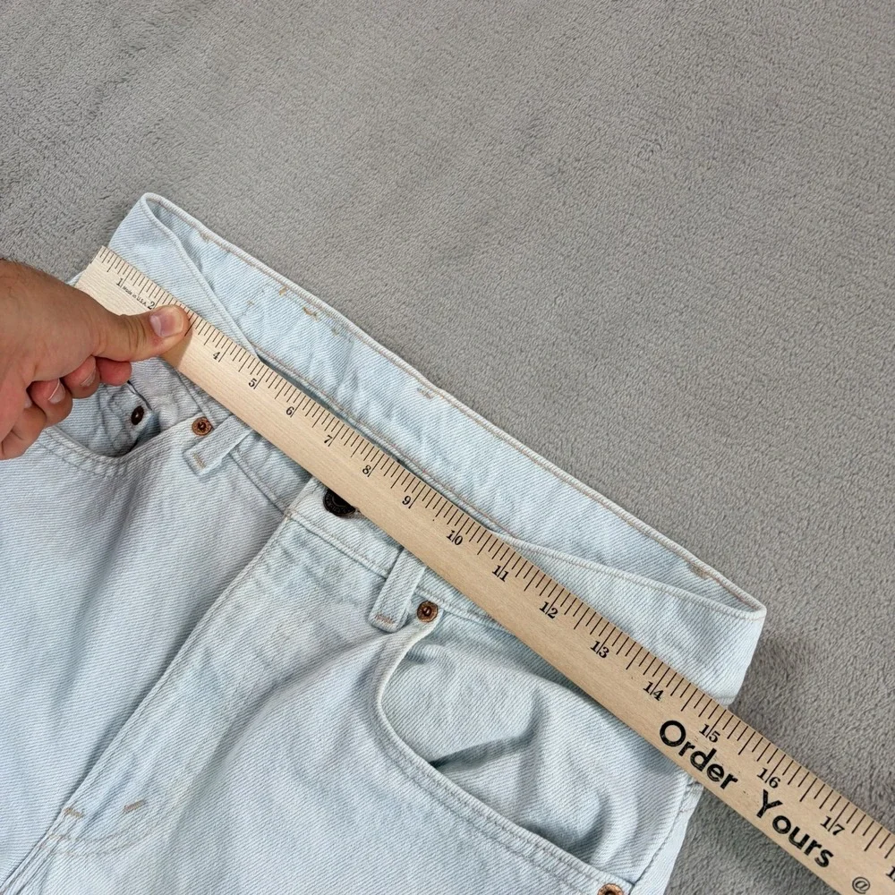 Vintage 80's Levis 550‎ Relaxed Fit Jeans Men 31x32 (Fits 30x32) Light Blue USA